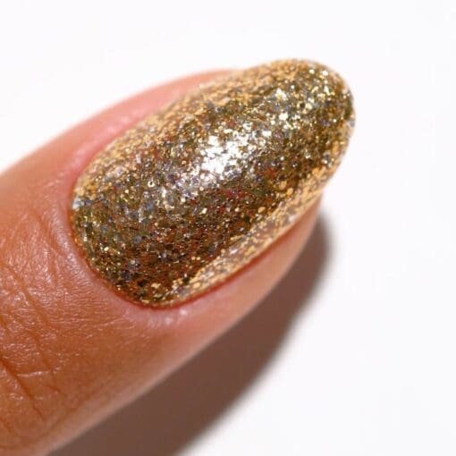 DND Matching Pair - Super Glitter Collection - Golden Aura #911 - OceanNailSupply