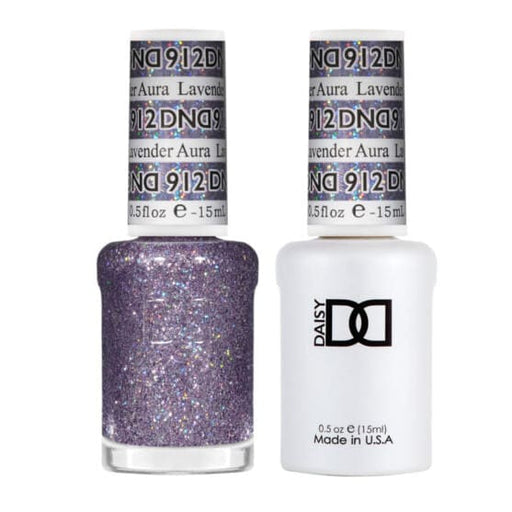 DND Matching Pair - Super Glitter Collection - Lavender Aura #912 - OceanNailSupply