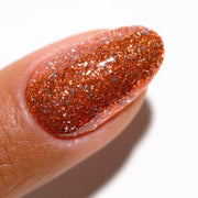 DND Matching Pair - Super Glitter Collection - Orange Aura #929 - OceanNailSupply