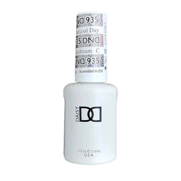 DND Super Platinum Gel Collection - 935 Charcoal Daydream - OceanNailSupply