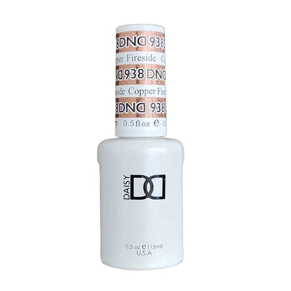 DND Super Platinum Gel Collection - 938 Copper Fireside - OceanNailSupply
