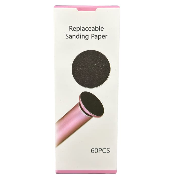 Electric Callus Remover Replacement Pads – 60-Pack (Rough Grit) - OceanNailSupply