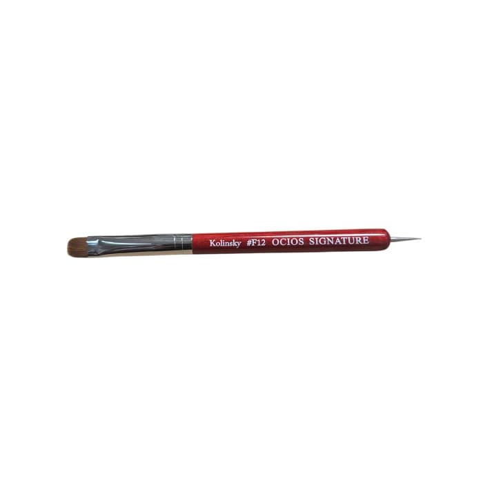 French / Clean-Up Brush (Kolinsky) - OceanNailSupply
