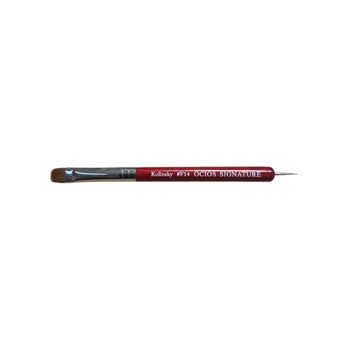 French / Clean-Up Brush (Kolinsky) - OceanNailSupply