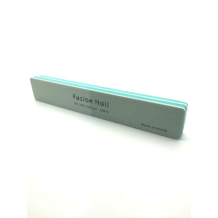 Fusion Nail 2 Sided Shiny Buffer 320/ 400/ 3000 Grit - OceanNailSupply