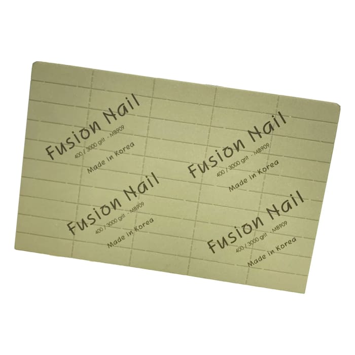 Fusion Nail 2 Sided Shiny Buffer 400/ 3000 Grit - OceanNailSupply