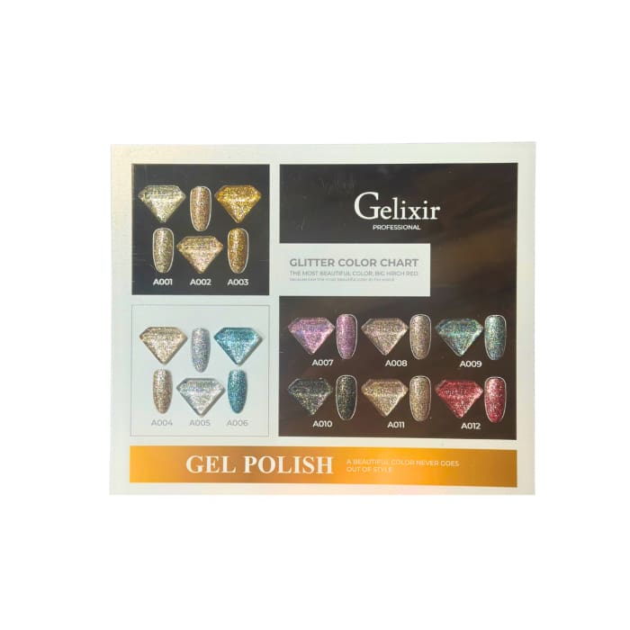 Gelixir Glitter Collection OceanNailSupply