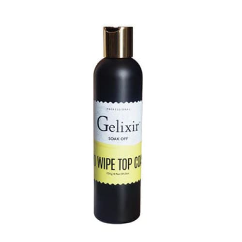 Gelixir No Wipe Top Coat Refill 8oz - OceanNailSupply