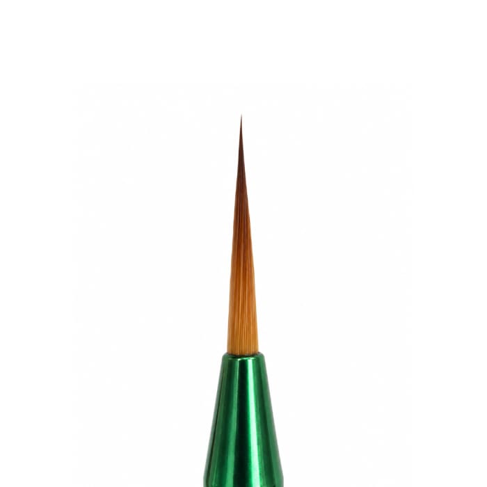GREEN LINER NAIL ART BRUSH - 13mm - OceanNailSupply