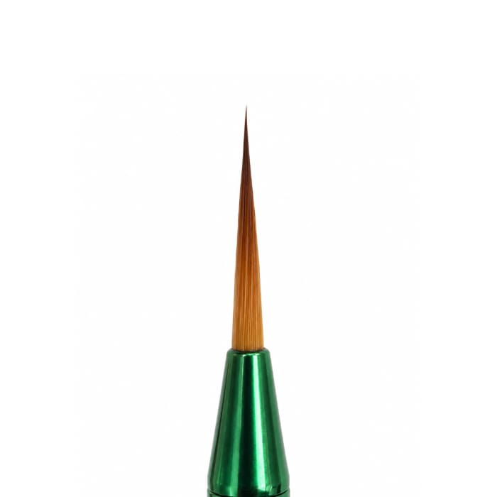 GREEN LINER NAIL ART BRUSH - 15mm - OceanNailSupply