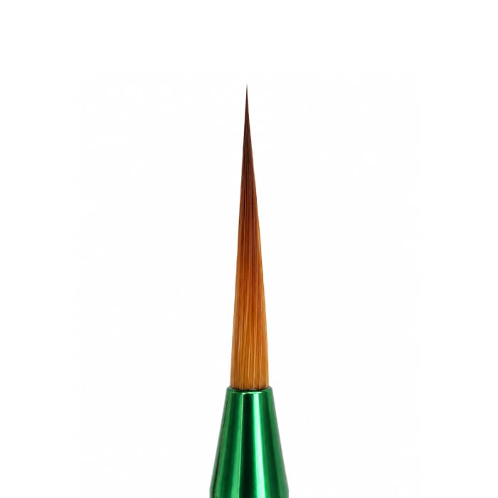 GREEN LINER NAIL ART BRUSH - 20mm - OceanNailSupply