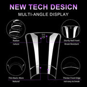 Half Cover Duck Nail Tips – Short (504 pcs) - OceanNailSupply