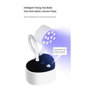 Heart Shaped LED Flash Cure Gel Nail Lamp - OceanNailSupply