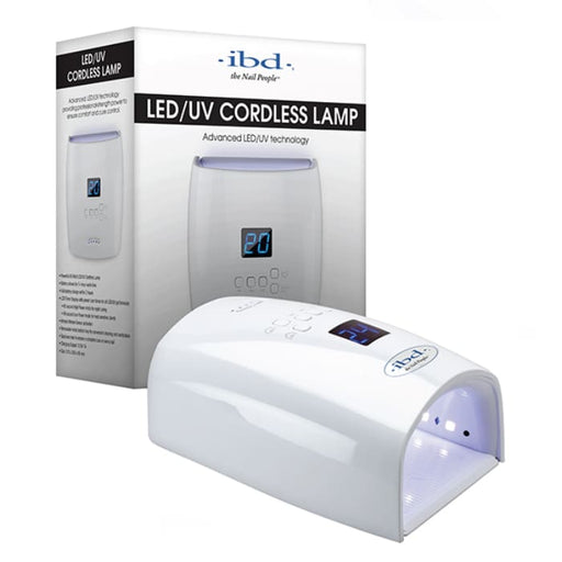 IBD LED/UV Cordless Nail Lamp – Professional Rechargeable UV/LED Lamp - OceanNailSupply