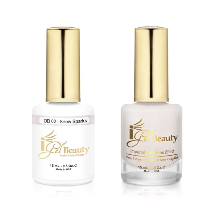 iGel Dip & Dap Trio - DD002 - Snow Sparks - OceanNailSupply