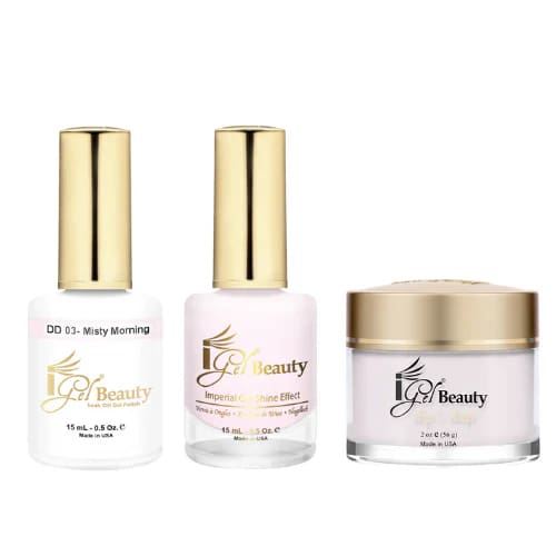 iGel Dip & Dap Trio - DD003 Misty Morning - OceanNailSupply