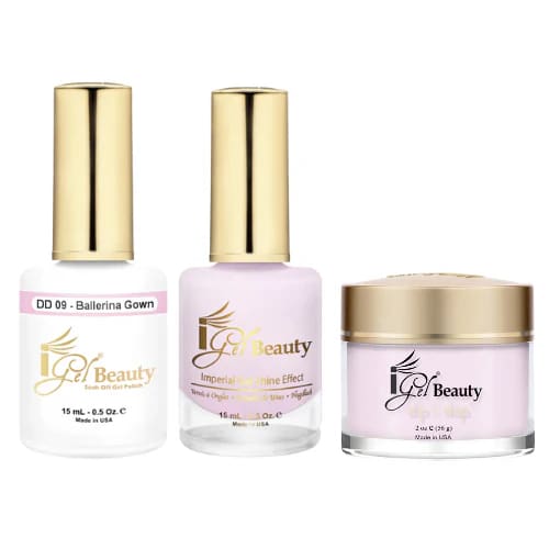 iGel Dip & Dap Trio - DD009 - Ballerina Gown - OceanNailSupply