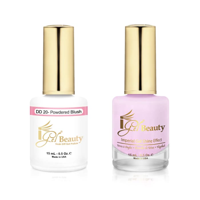 iGel Dip & Dap Trio - DD020 Powdered Blush - OceanNailSupply