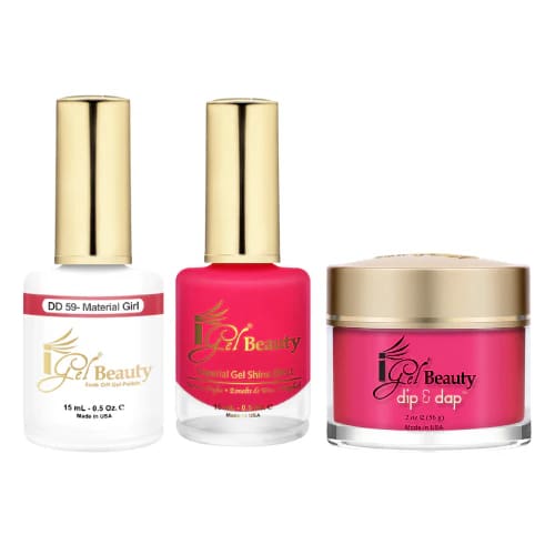 iGel Dip & Dap Trio - DD059 - Material Girl - OceanNailSupply