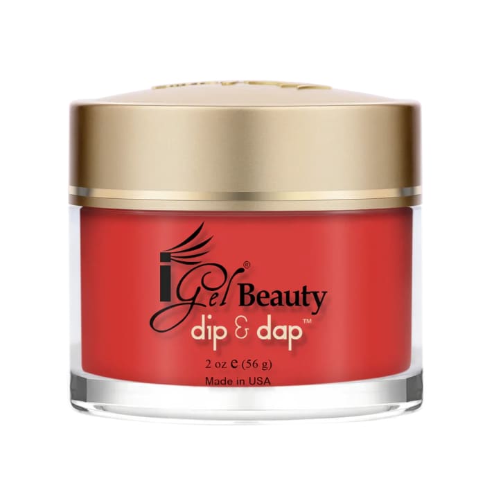 iGel Dip & Dap Trio - DD065 - Fired Up Red - OceanNailSupply