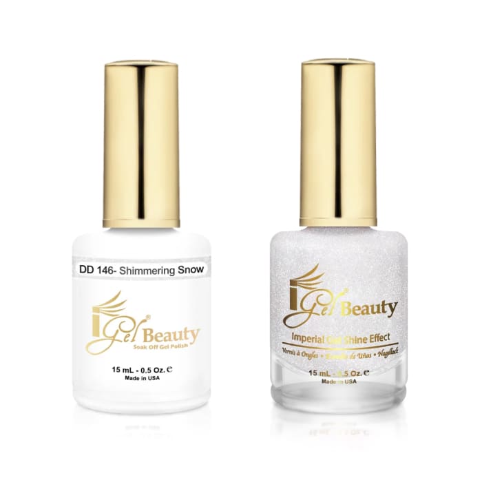 iGel Dip & Dap Trio - DD146 Shimmering Snow - OceanNailSupply