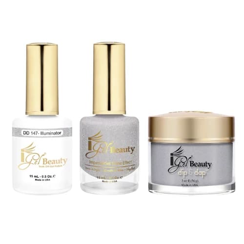 iGel Dip & Dap Trio - DD147 Illuminator - OceanNailSupply