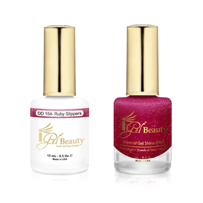 iGel Dip & Dap Trio - DD154 - Ruby Slippers - OceanNailSupply