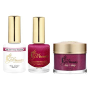 iGel Dip & Dap Trio - DD154 - Ruby Slippers - OceanNailSupply