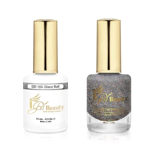 iGel Dip & Dap Trio - DD160 - Disco Ball - OceanNailSupply