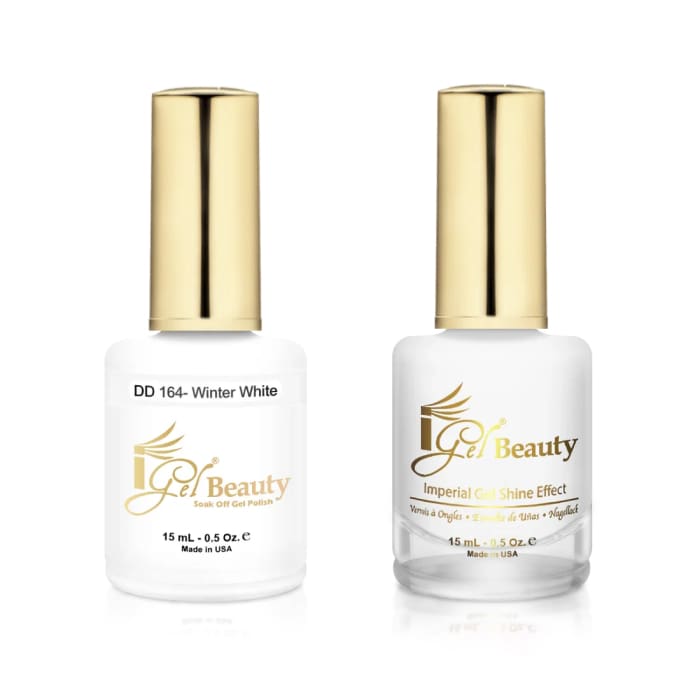 iGel Dip & Dap Trio - DD164 Winter White (SOFT WHITE) - OceanNailSupply
