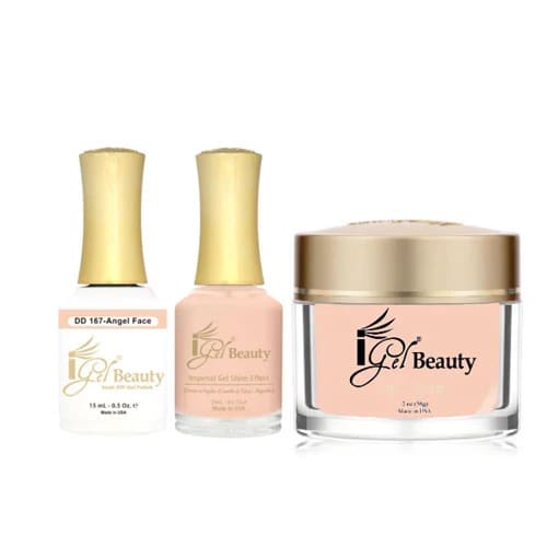 iGel Dip & Dap Trio - DD167 - Angel Face - OceanNailSupply