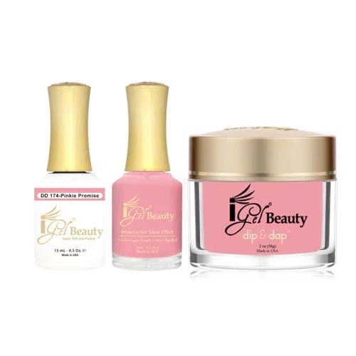 iGel Dip & Dap Trio - DD174 - Pinkie Promise - OceanNailSupply