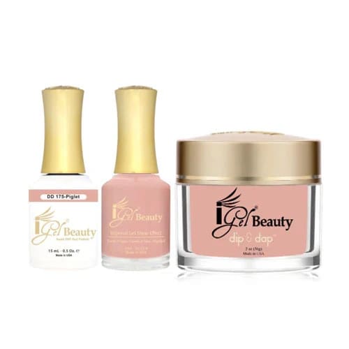 iGel Dip & Dap Trio - DD175 - Piglet - OceanNailSupply