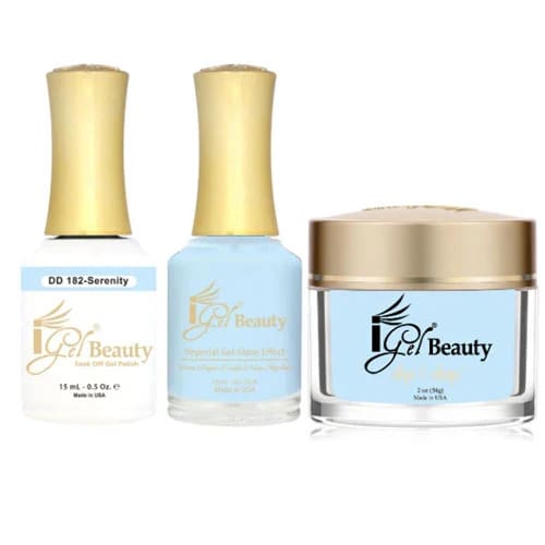 iGel Dip & Dap Trio - DD182 - Serenity - OceanNailSupply