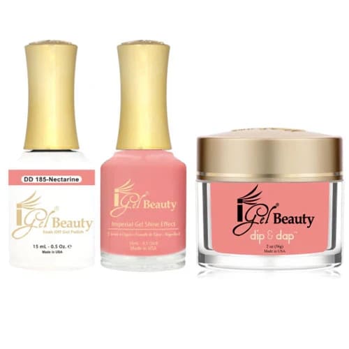 iGel Dip & Dap Trio - DD185 - Nectarine - OceanNailSupply