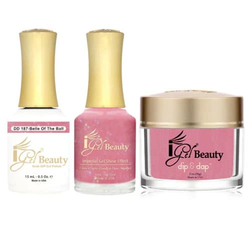 iGel Dip & Dap Trio - DD187 - Belle Of The Balle - OceanNailSupply