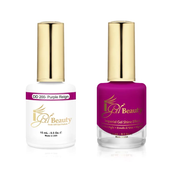 iGel Dip & Dap Trio - DD200 - Purple Reign - OceanNailSupply