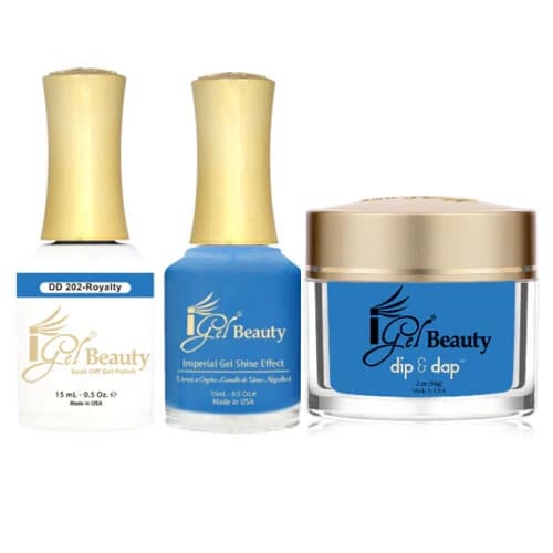 iGel Dip & Dap Trio - DD202 - Royalty - OceanNailSupply