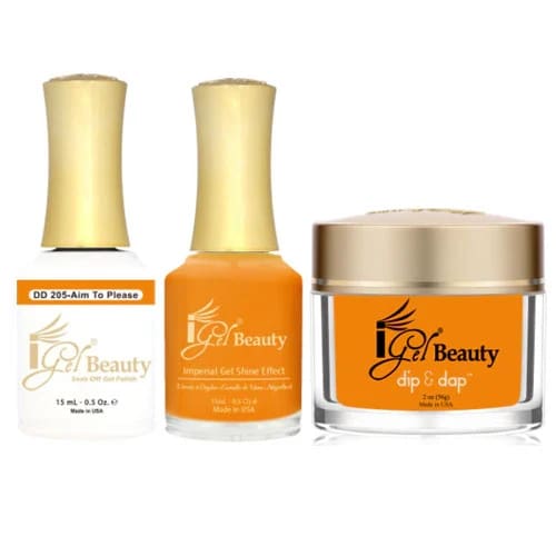 iGel Dip & Dap Trio - DD205 - Aim To Please - OceanNailSupply