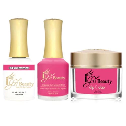 iGel Dip & Dap Trio - DD212 - Bombshell - OceanNailSupply