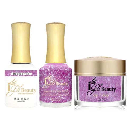 iGel Dip & Dap Trio - DD216 - Divine - OceanNailSupply