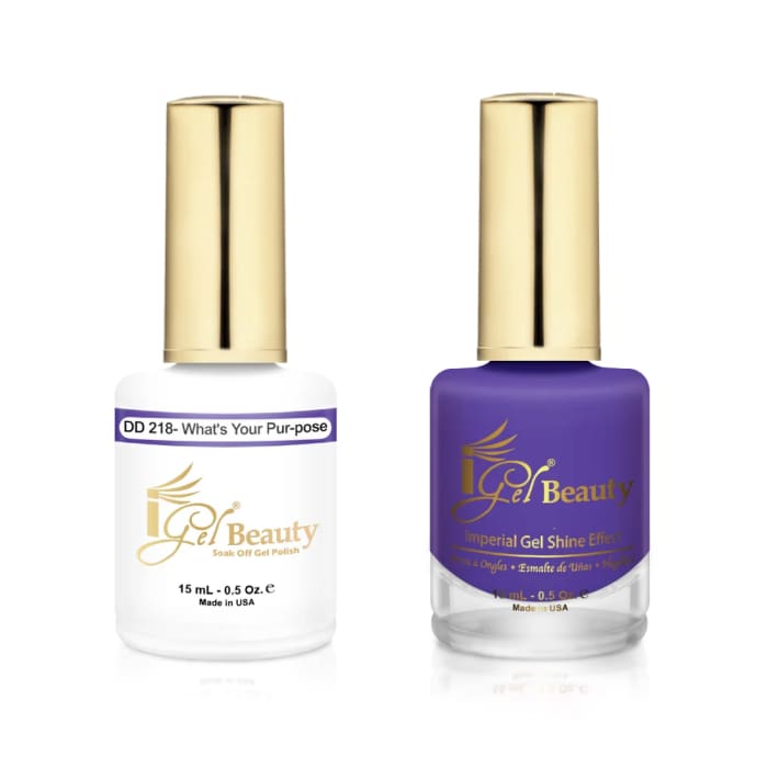 iGel Dip & Dap Trio - DD218 - What’s Your Pur-pose - OceanNailSupply