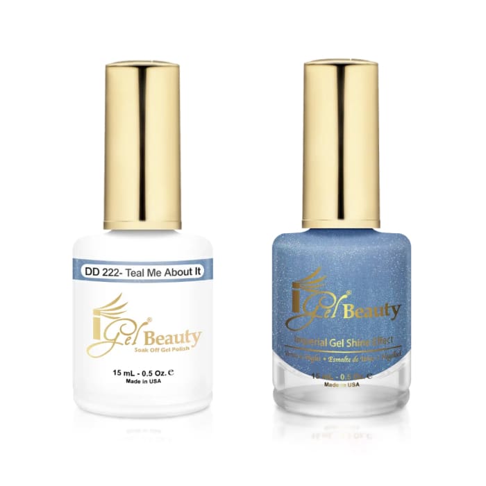 iGel Dip & Dap Trio - DD222 - Teal Me About It - OceanNailSupply