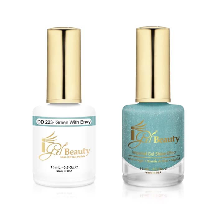 iGel Dip & Dap Trio - DD223 - Green With Envy - OceanNailSupply