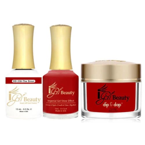 iGel Dip & Dap Trio - DD230 - The Siren - OceanNailSupply