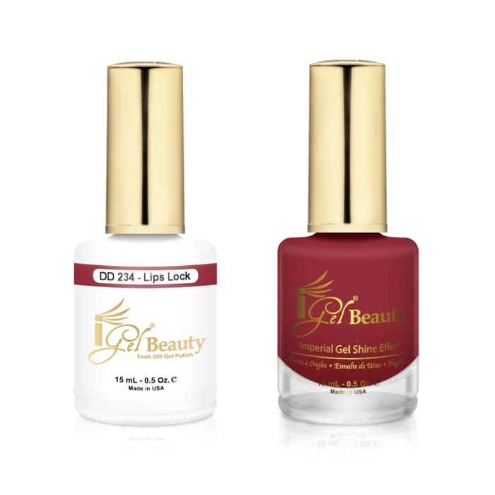 iGel Dip & Dap Trio - DD234 - Lips Lock - OceanNailSupply