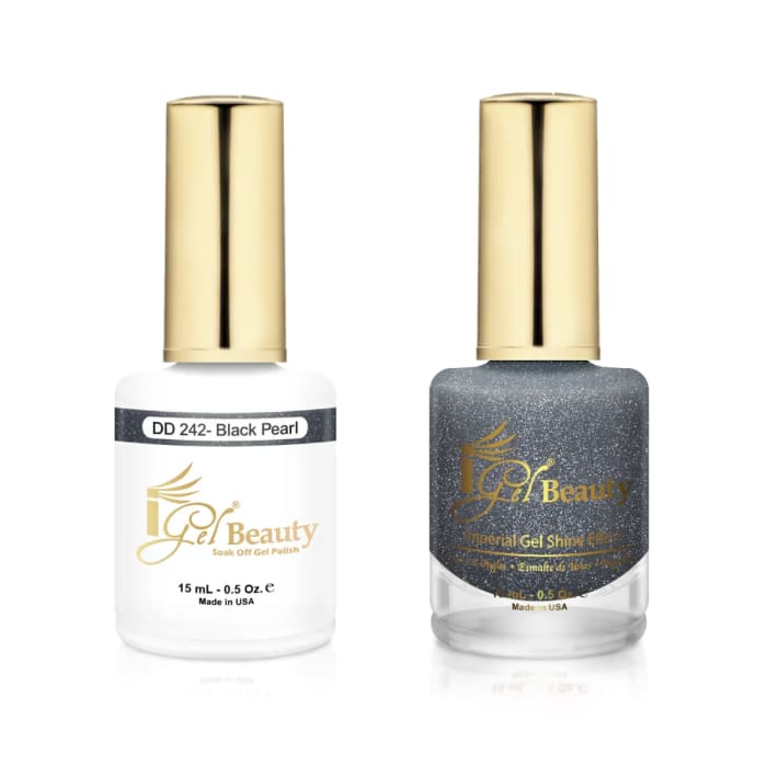 iGel Dip & Dap Trio - DD242 - Black Pearl - OceanNailSupply