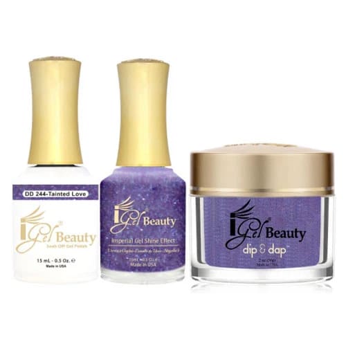 iGel Dip & Dap Trio - DD244 - Tainted Love - OceanNailSupply