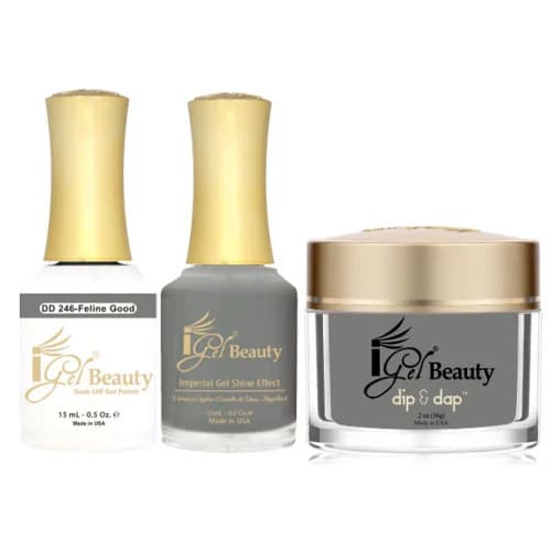 iGel Dip & Dap Trio - DD246 - Feline Good - OceanNailSupply