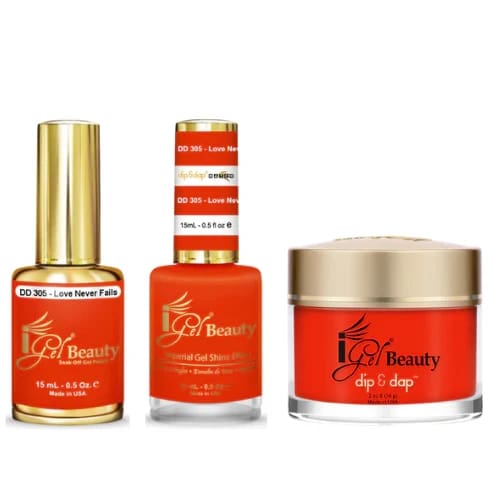 iGel Dip & Dap Trio - DD305 Love Never Fails - OceanNailSupply